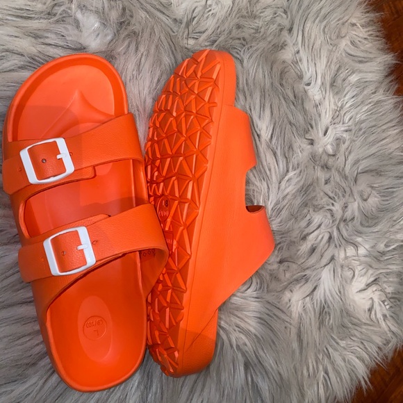 Orange Sandals - Picture 5 of 5